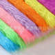 材服饰家纺落水毛 60mm鞋 180色滚束长毛绒布料DIY手工炸毛面料