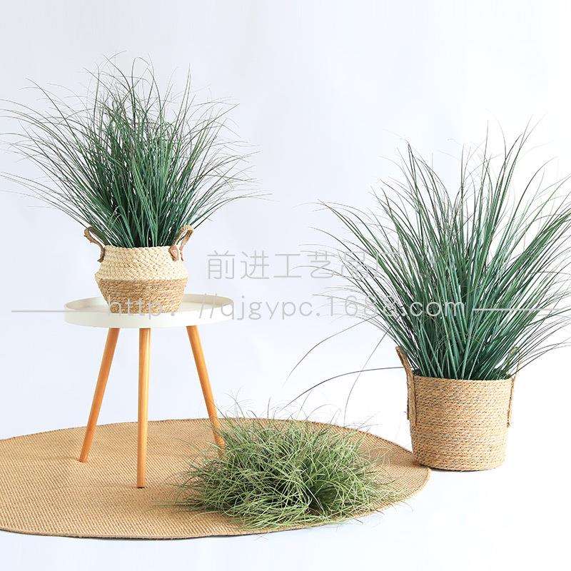 草垛假草盆栽自然风绿化工程橱窗民宿景观装饰假草仿真植物绿植