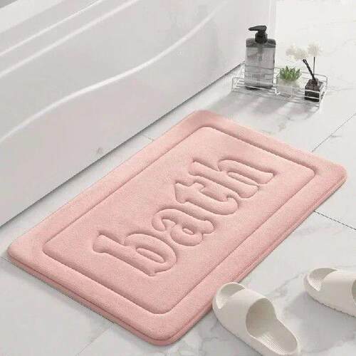 Bathroom Mat Memory Foam Bath Mat Absorbent Bath Rug Soft