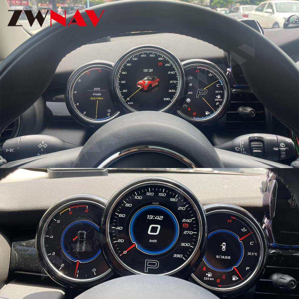 新款热销车载多功能obd液晶仪表适用宝马mini2014-2026改装升级图片