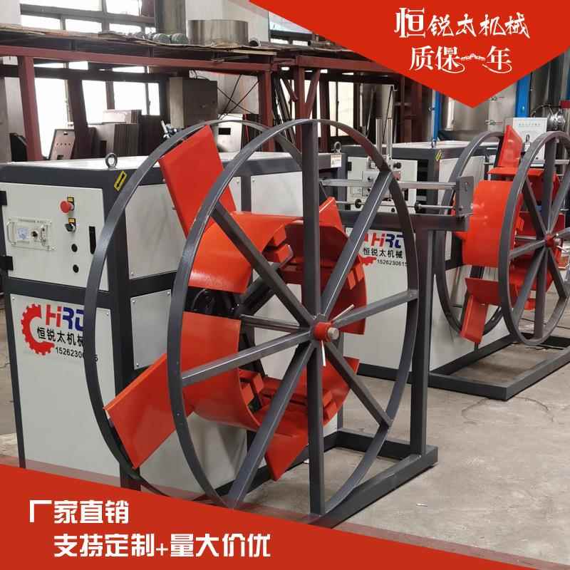 不锈钢电线电缆线圈钢丝绳收卷机 带计米器牵引分卷用自动收卷机