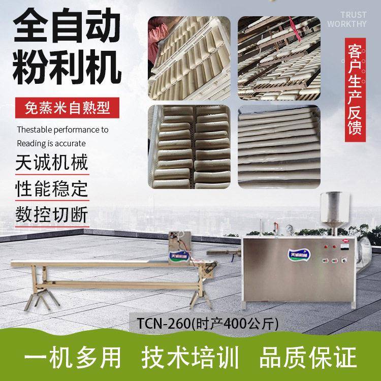 广西小吃粉利生产机器商用自熟水浸粑机操作视频