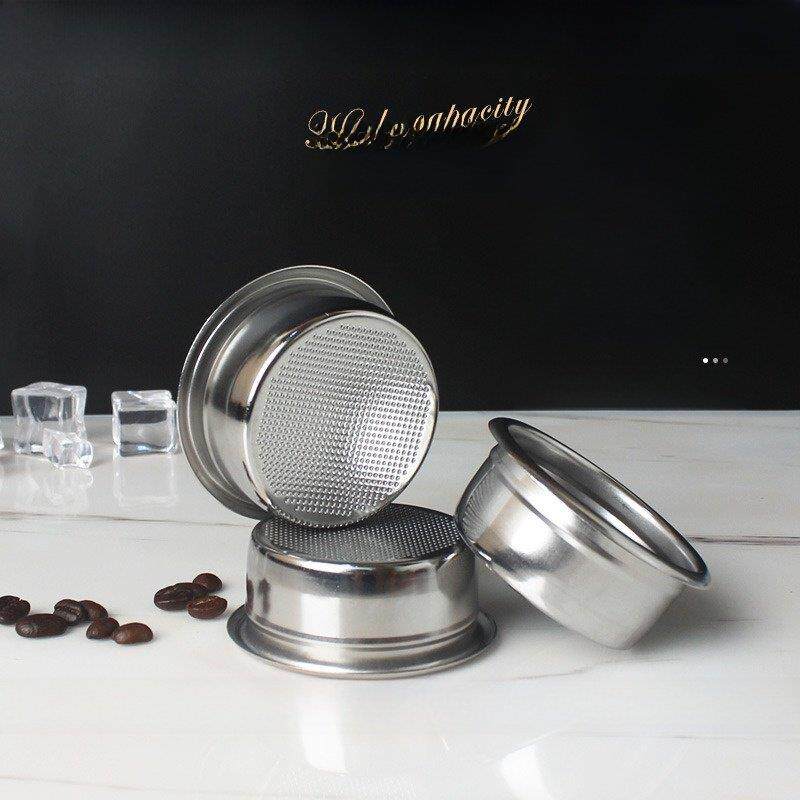 咖啡直粉碗大容量过滤浓缩咖啡机手柄配件通用58mm无底20/22g