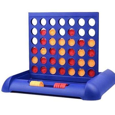 mwt kid connect four bingo chess board game intellectual toy
