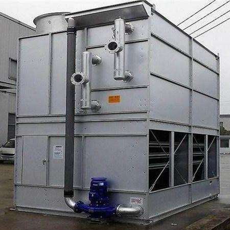 100吨闭式冷却塔逆流设计融合节能为工业生产添砖加瓦静音节能