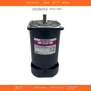 韩国Spg180W减速电机调速定速异步电机220V 50Hz S9I180Gtce