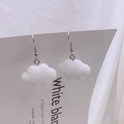 Fashion Cute Sweet Summer Cloud Drop Earrings Punk Jewelry F
