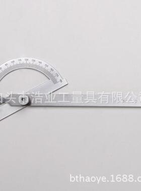 不锈钢角度尺0-180度 200x300 300x500 300x600 400x600量角器