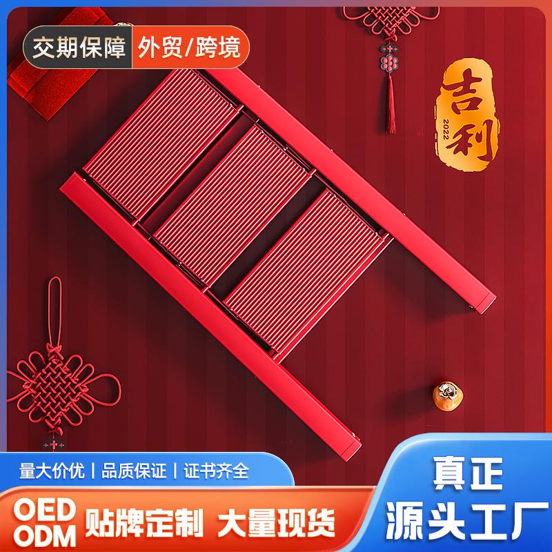 梯子家用折叠梯加厚铝合金室内登高楼梯多功能花架梯三步四步家用