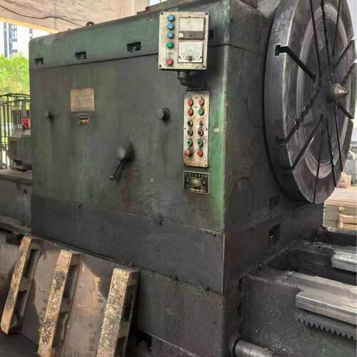 转让二手齐重C84125x8米轧辊车床导轨宽度1.6米现货