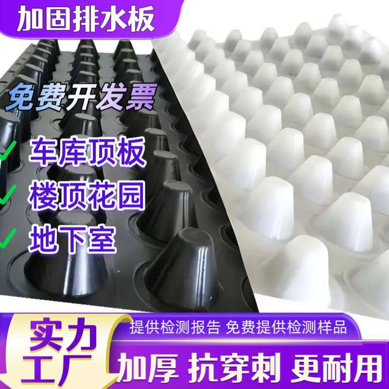 屋顶车库顶板蓄排水板花园塑料疏水板绿化种植蓄水板凹凸型排水板