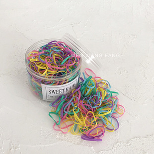 头绳男高弹力小辫子男士生扎头发神器绑头发橡皮筋头绳皮套发圈