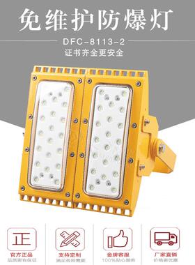 led免维护防爆灯50w60w80w100w120w防水防尘节能防爆投光灯高亮度