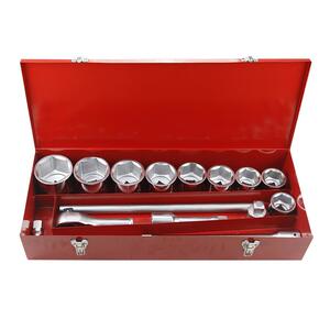 易尔拓(YATO)棘轮套筒扳手套装1英寸3/4铁盒快速扳手汽修工具套装