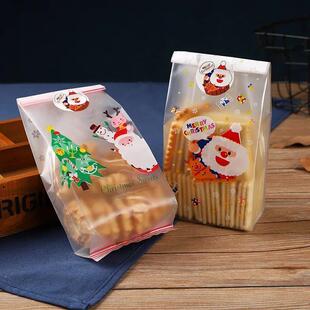 Bags Gift Plastic Packaging Candy Biscuit Cookie Christmas