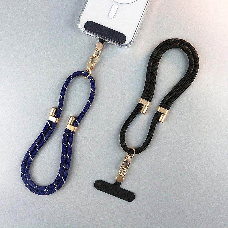 手机挂绳可调节挂链旋转垫片高级手机手腕绳女防盗手机链腕带短款