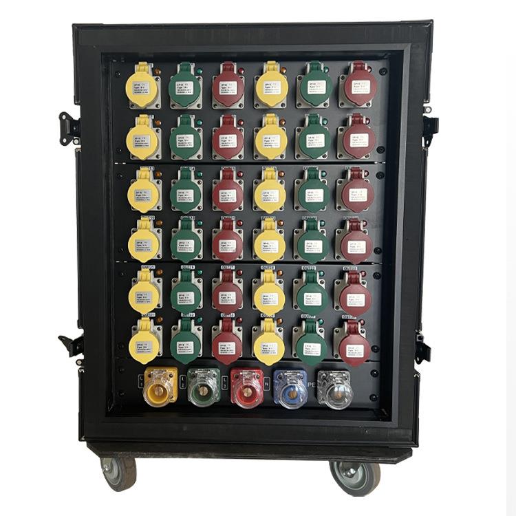 电源箱直通箱直通硅箱24路配电柜16A演出电箱Events Power Rack