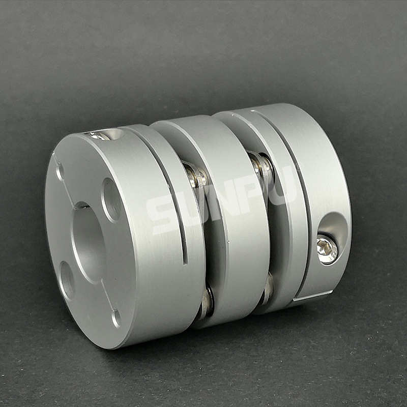 三普SFC32W精密丝杆导轨模组滑台伺服步进电机双膜片联轴器GCPW33