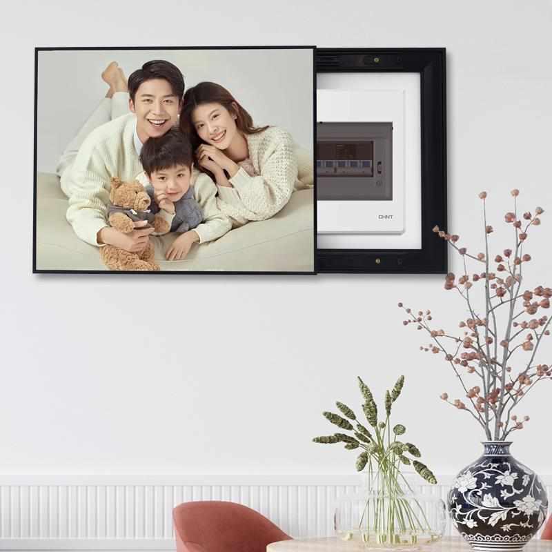 来图定制婚纱照全家福电表箱相框遮挡装饰画弱电箱免打孔电闸开关