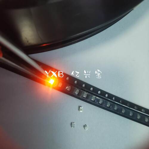 散光0805橙色LED贴片灯珠磨砂高亮金版雾状橙灯发光二极管2012led