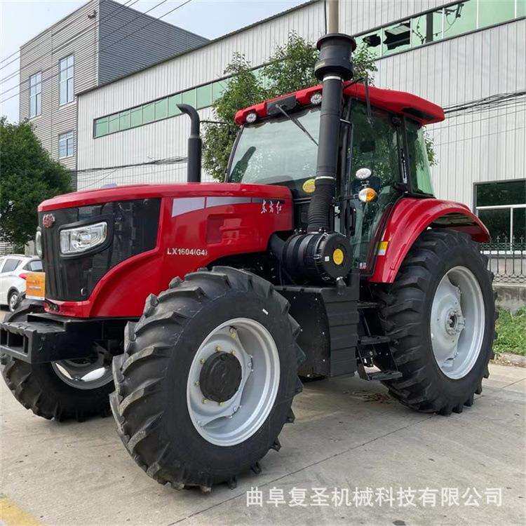 东方红拖拉机LX1604大型轮式 YTO增压中冷四驱旋耕播种拖拉机