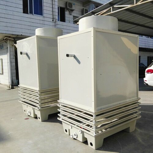 良璃源逆流式方玻钢冷却塔循环水冷却凉LYLF100-水注塔塑机形散热