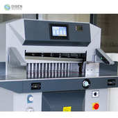 6710PX全自动液压切纸机 大型程控裁切机 8cm标书相册名片裁纸机