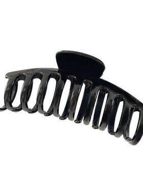 发夹Hot Sale Solid Color Claw Clip Large Barrette Crab Hair