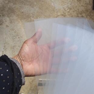 PP防尘垫不锈钢鞋架塑料斜纹壳剪防尘隔板垫片半透明磨砂白色垫子