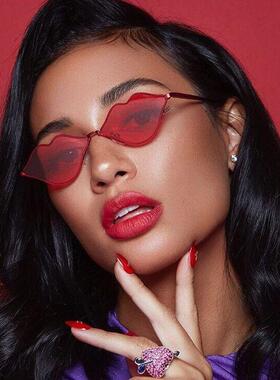 sunglasses women polarized summer lips sunglass 红唇太阳眼镜
