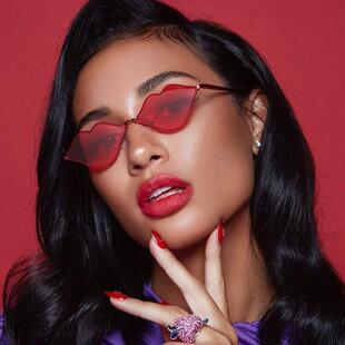 sunglasses women polarized summer lips sunglass 红唇太阳眼镜