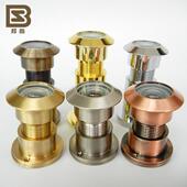 全铜高清光学广角猫眼门镜防盗门猫眼管径22 意大利邦尚