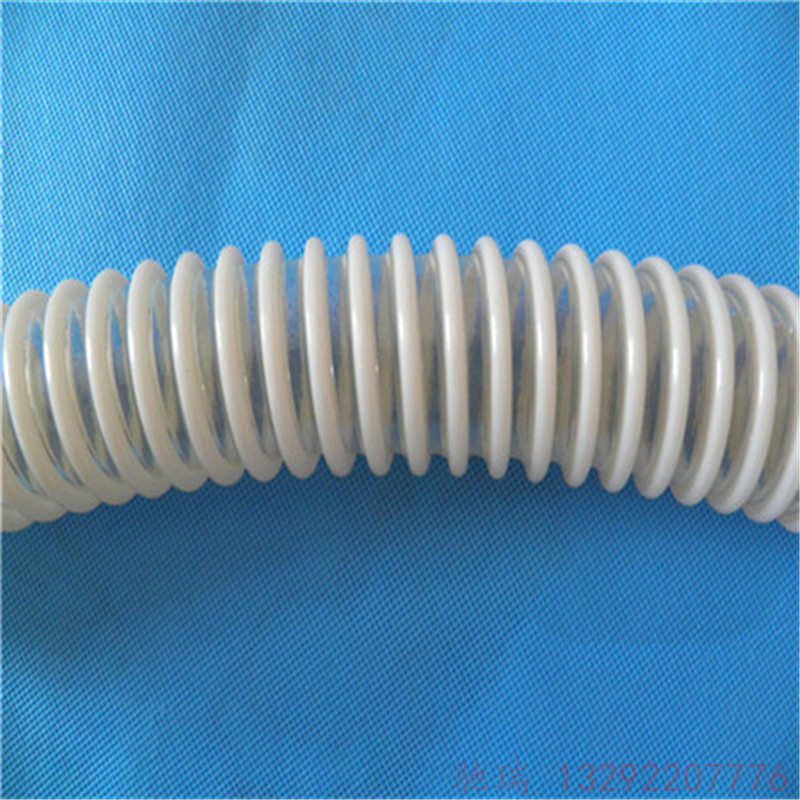 供应静电工业吸尘管 硬质螺旋塑筋加强PVC透明管镀铜钢丝PU排风管