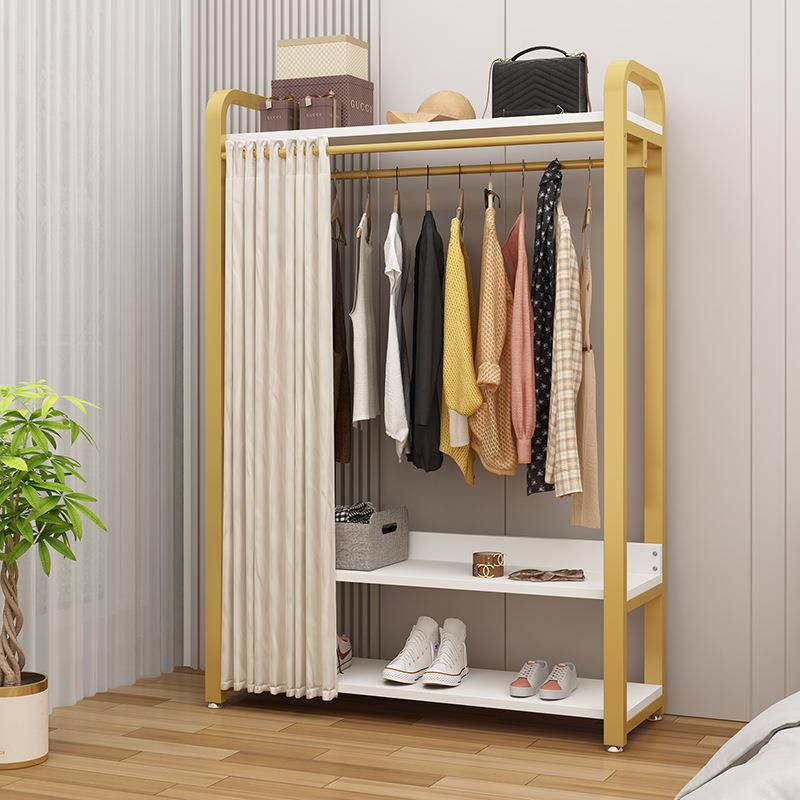 帽架衣架衣落简地卧室多功能家用JXP现代加粗约加厚衣服置物架挂