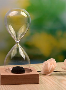 计时器创意玻璃磁铁磁力装饰摆件