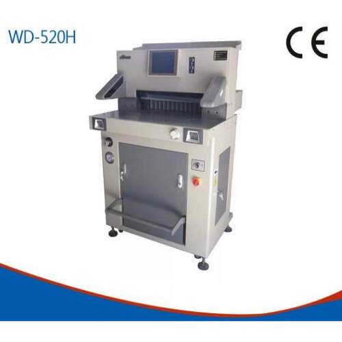 供应WD-520H重型液压程控切纸机