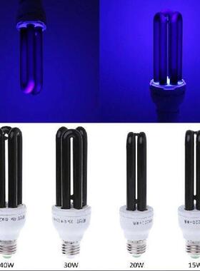 E27 15/20/30/40W UV Fluorescent Blacklight CFL Light Bulb