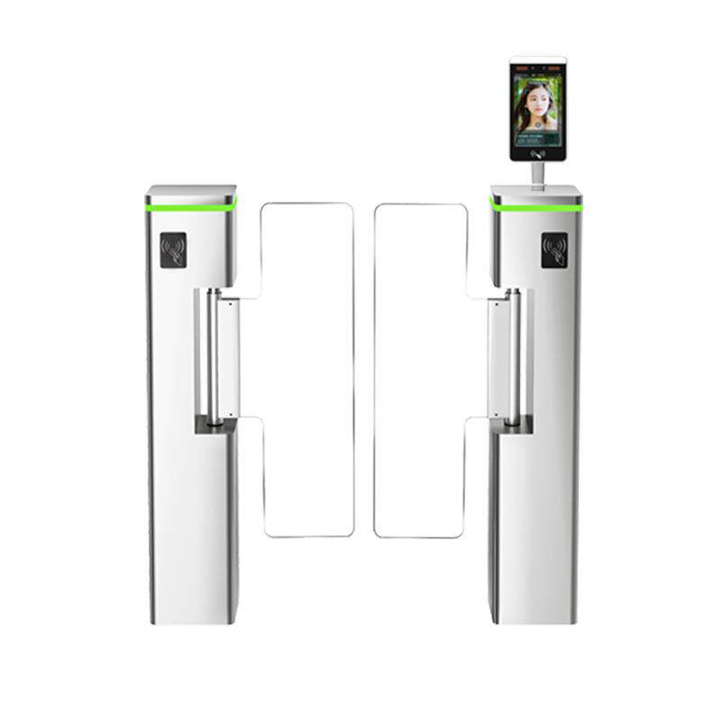 304立式闸机超市小区健身房专用设备摆闸门禁一体刷卡扫码门禁