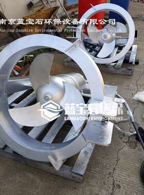 墙洞泵内回流泵桨叶式潜水穿墙泵低扬程沉水式导流泵QWH大流量