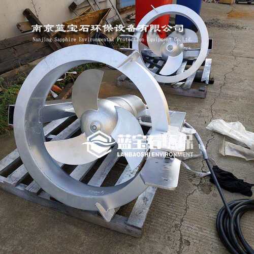 墙洞泵 内回流泵桨叶式潜水穿墙泵 低扬程沉水式导流泵QWH大流量