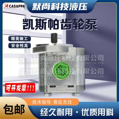 凯斯帕CASAPPA齿轮泵PLM10-1/1.5/2/2.5/3.15/4/5/6.3/10液压油泵