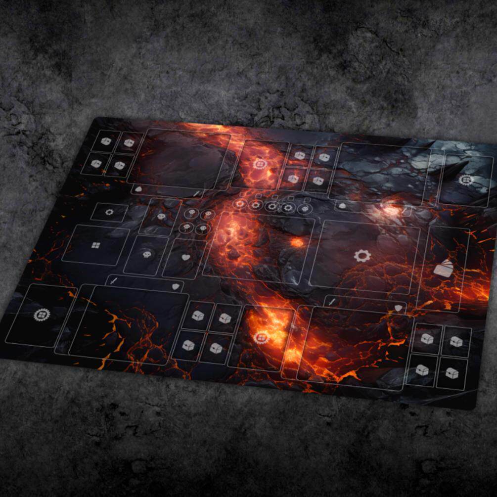 【安妮桌游】骸骨险境桌游牌垫 too many bone playmat
