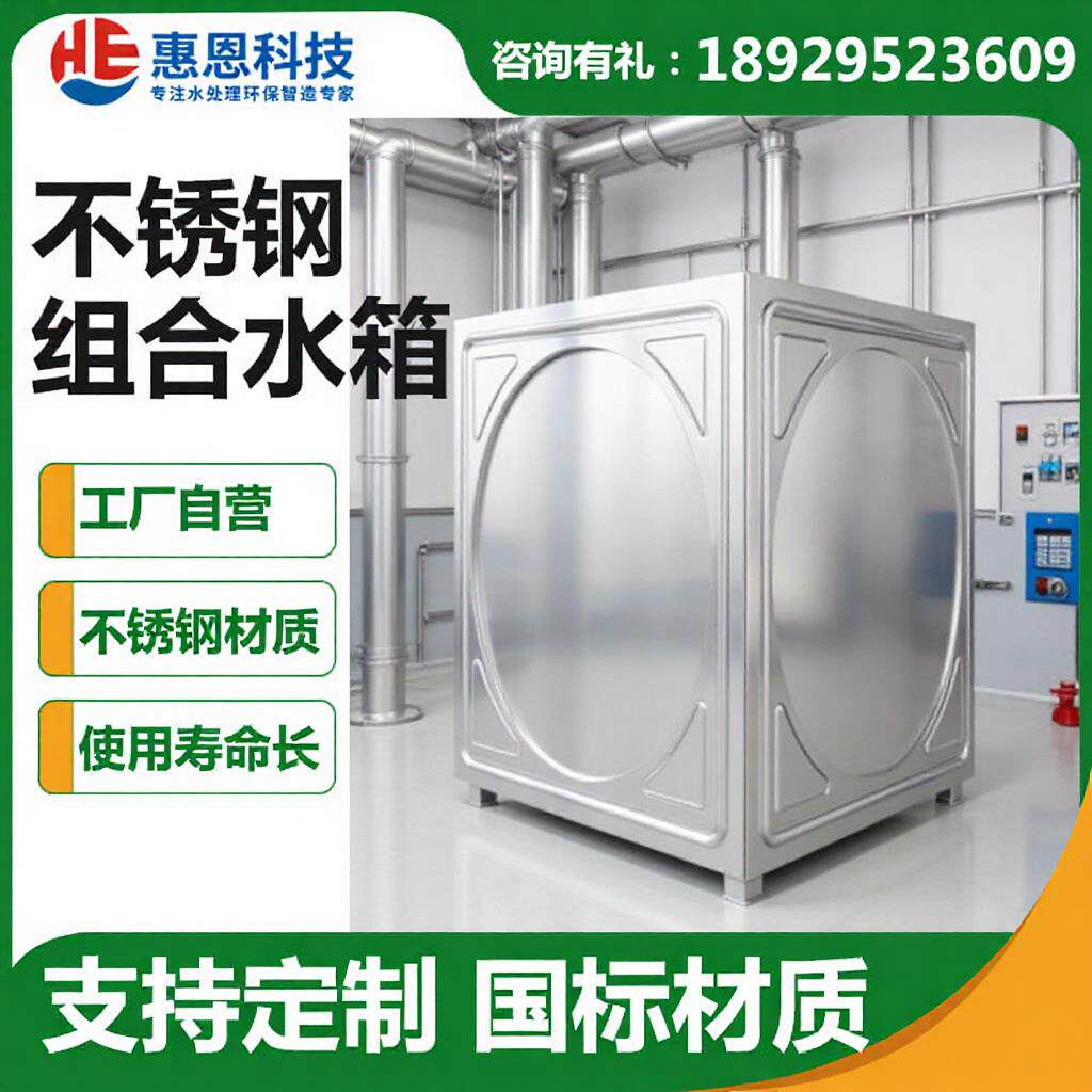 不锈钢方形保温水箱焊接水箱方形消防保温水箱商用地埋式水箱加工