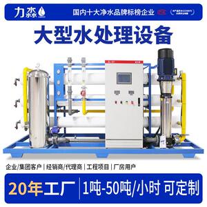 /双级净水设备超滤RO反渗透设备大型商用净水器工厂水处理设备