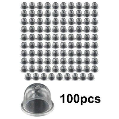 100pcs/set Carburetor Spare Parts Transparent Carb Primer