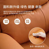 单人电动沙发舱影院沙发懒人按摩皮质能客厅家庭影院太空伸缩