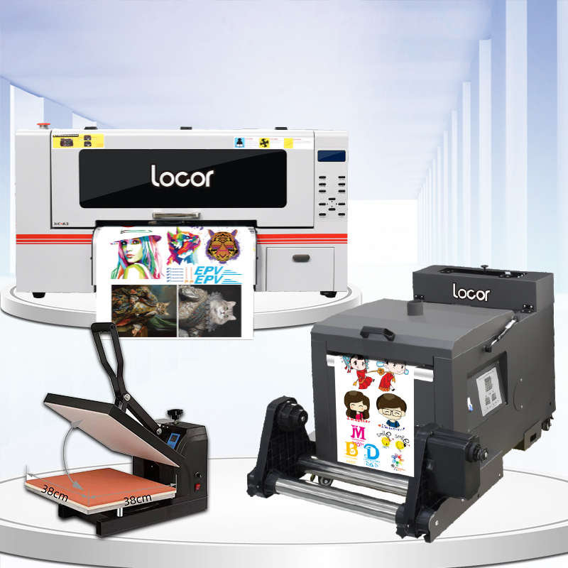 Locor Fabric Garment Shop A3 Dtf T-Shirt Printer家用小型专用