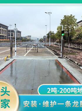 广东称重大型电子地磅秤汽车衡器平台秤高精度80T150T200T吨地磅