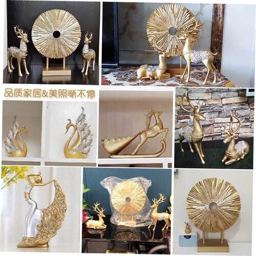 modern light luxury decoration ornaments home living room w