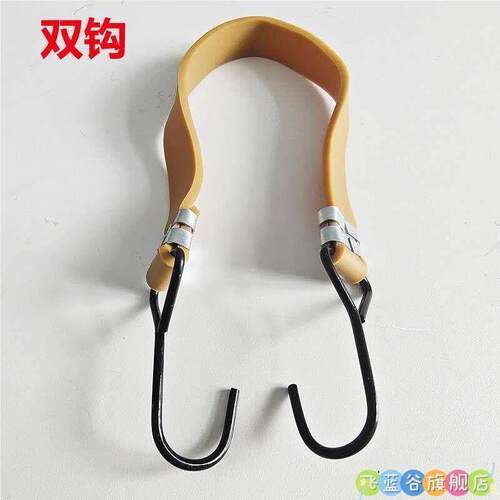 门防风固定绳大门闭门器工作弹力绑带彩色松紧带防风绳弹力绳捆绑